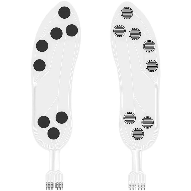 Smart Insole Pressure - Flexibele dunne-film piëzoresistieve druksensor, multi-point sensormodule