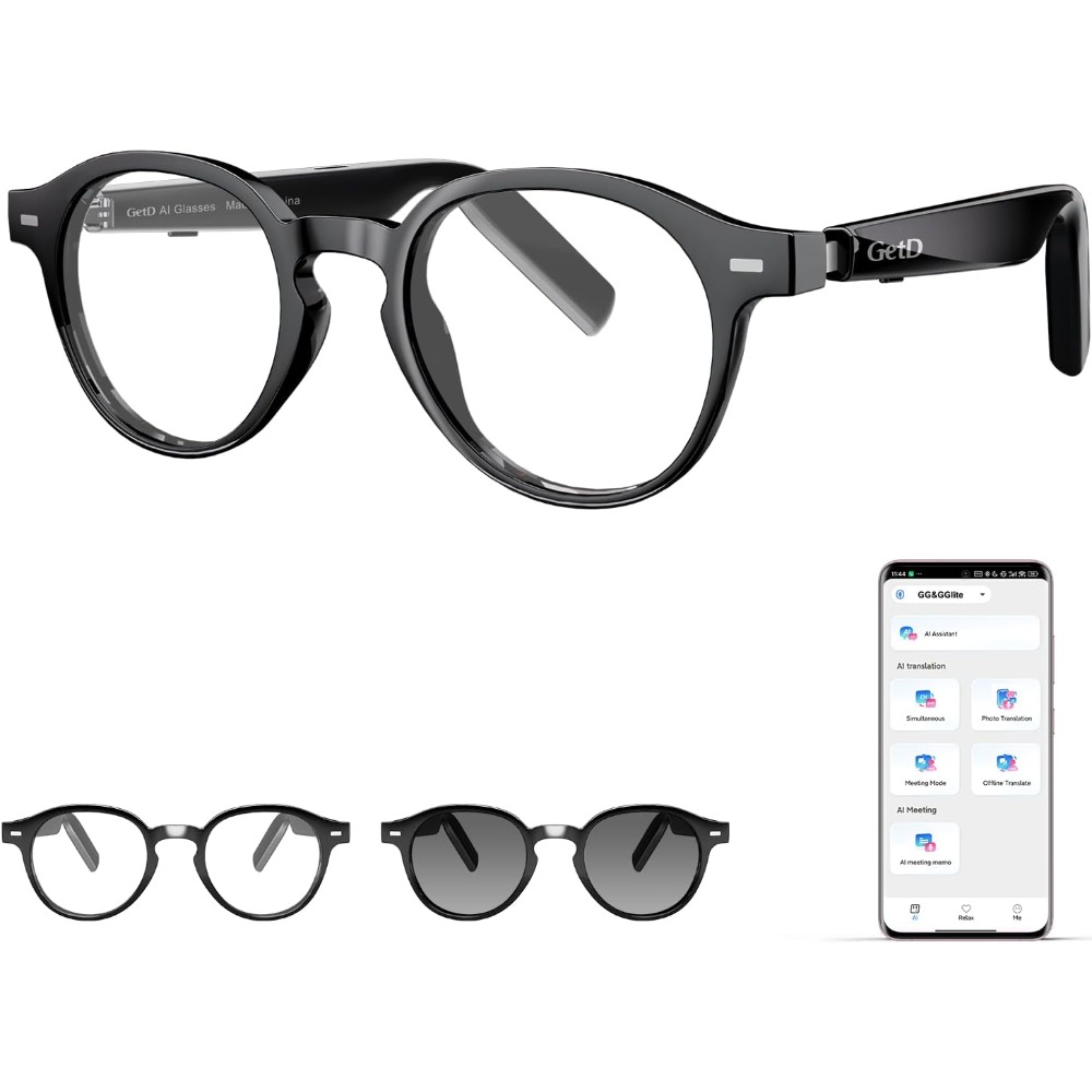 Smart Glasses Lens - AI slimme bril met vertaling in