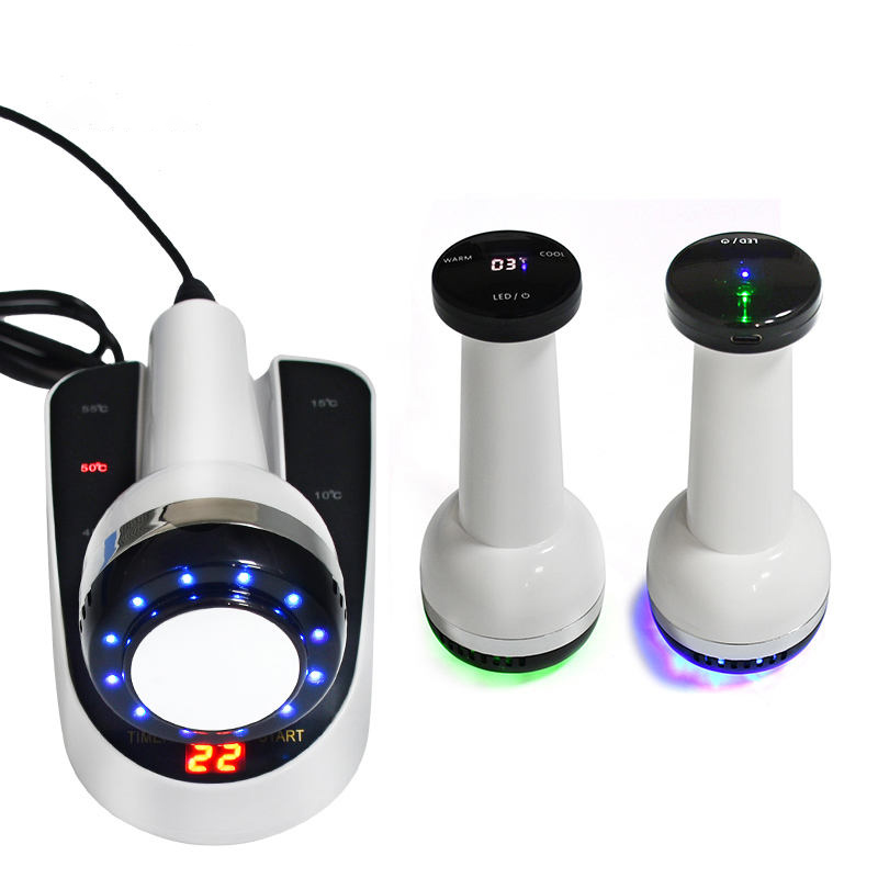 Galvanic Skin Sensor - Professioneel hoogwaardig warm en koud beauty-instrument,