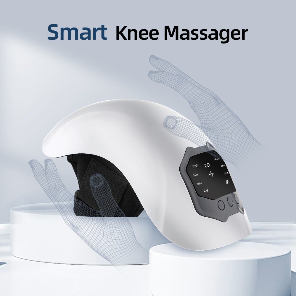 Smart Knee Wrap - Draadloze slimme kniemassage-apparaat met rood licht