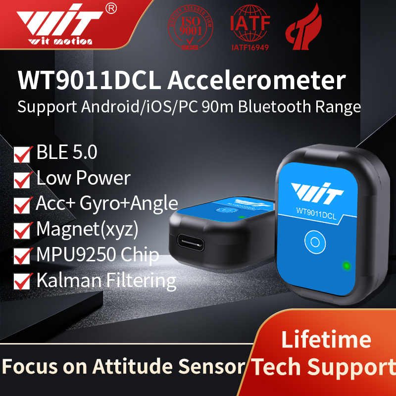 Muscle Sensor Emg - WitMotion WT9011DCL Bluetooth 5.0 Accelerometer Gyroscoop