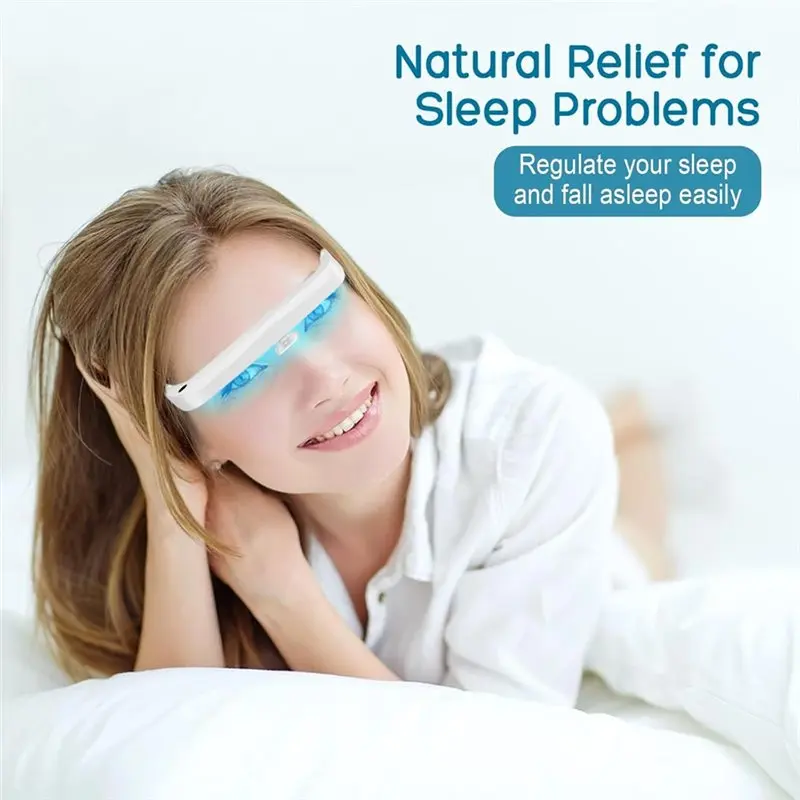 Light Therapy Glasses - SAD Lichttherapie Bril Rood Blauw Fototherapie