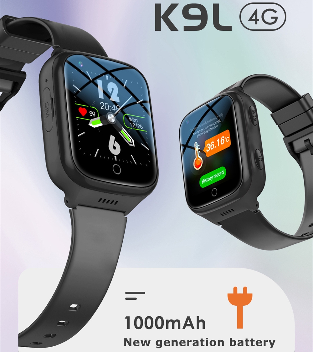 Fall Detection Watch - Valdetectie Smartwatch voor Senioren, SOS-horloge, 4G