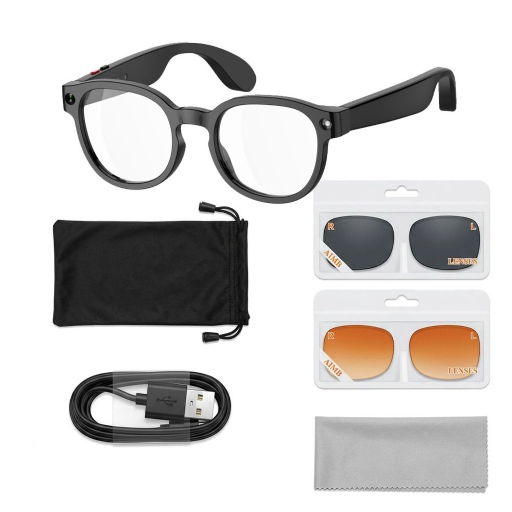Smart Glasses Lens - 2-in-1 AI Smart Bril HD Foto