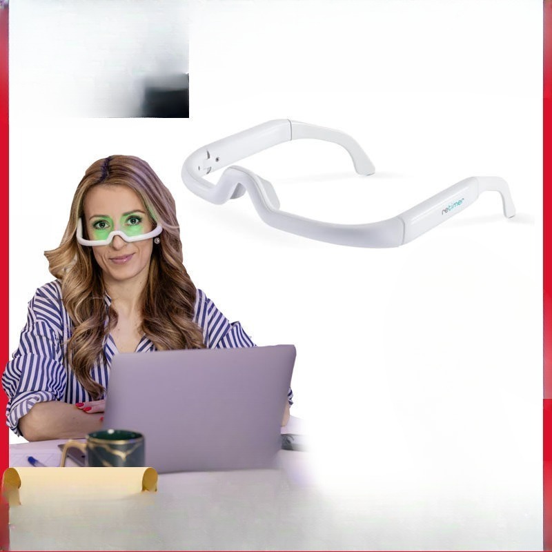 Light Therapy Glasses - Slimme lichttherapiebril slaapvermoeidheid depressie jetlag mobiele