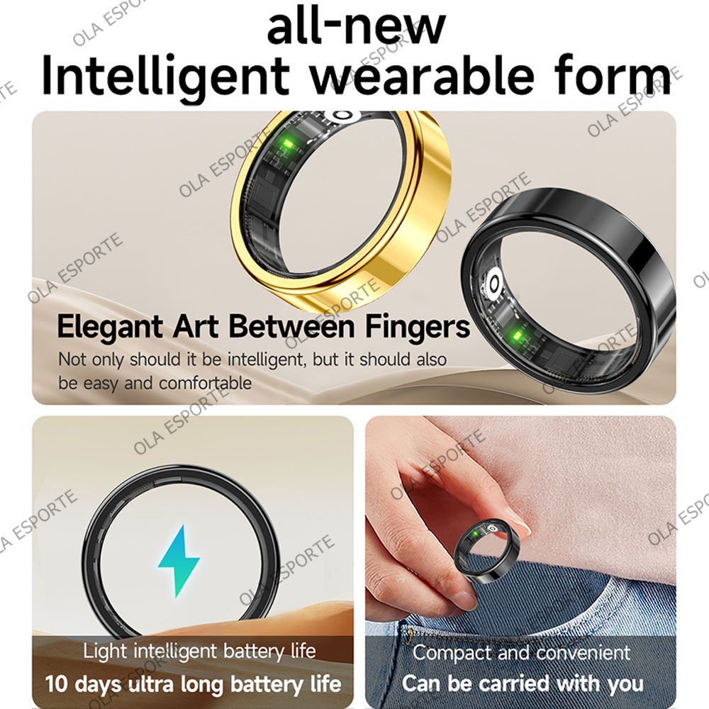 Temperature Ring Skin - Nieuwe R09 Smart Ring Mannen Vrouwen