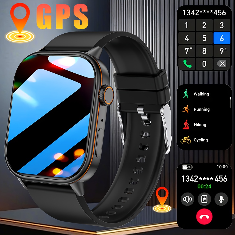 Fall Detection Watch - 2025 GPS-positionering Smart Watch Lichtgewicht Modieus
