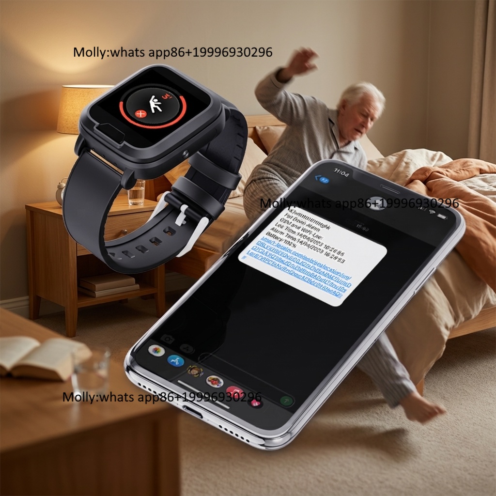 Fall Detection Watch - Valdetectie 4G Smartwatch voor Senioren GPS