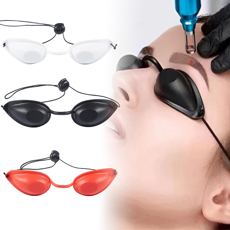 Light Therapy Glasses - Verstelbare laserbeschermende bril Zacht schoonheidsoogmasker voor
