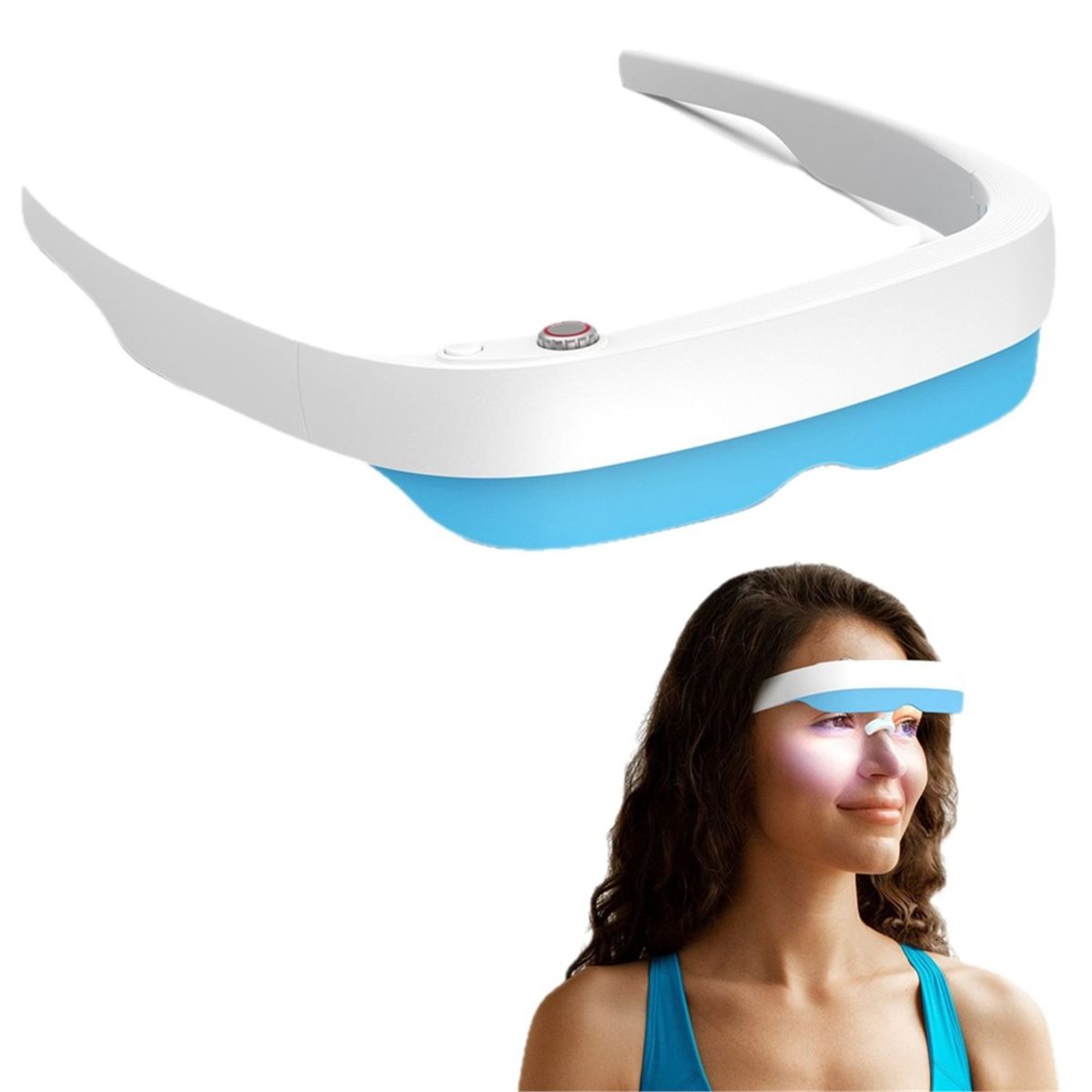 DT75BG Lichttherapiebril Draag - Light Therapy Glasses recensie en prijs