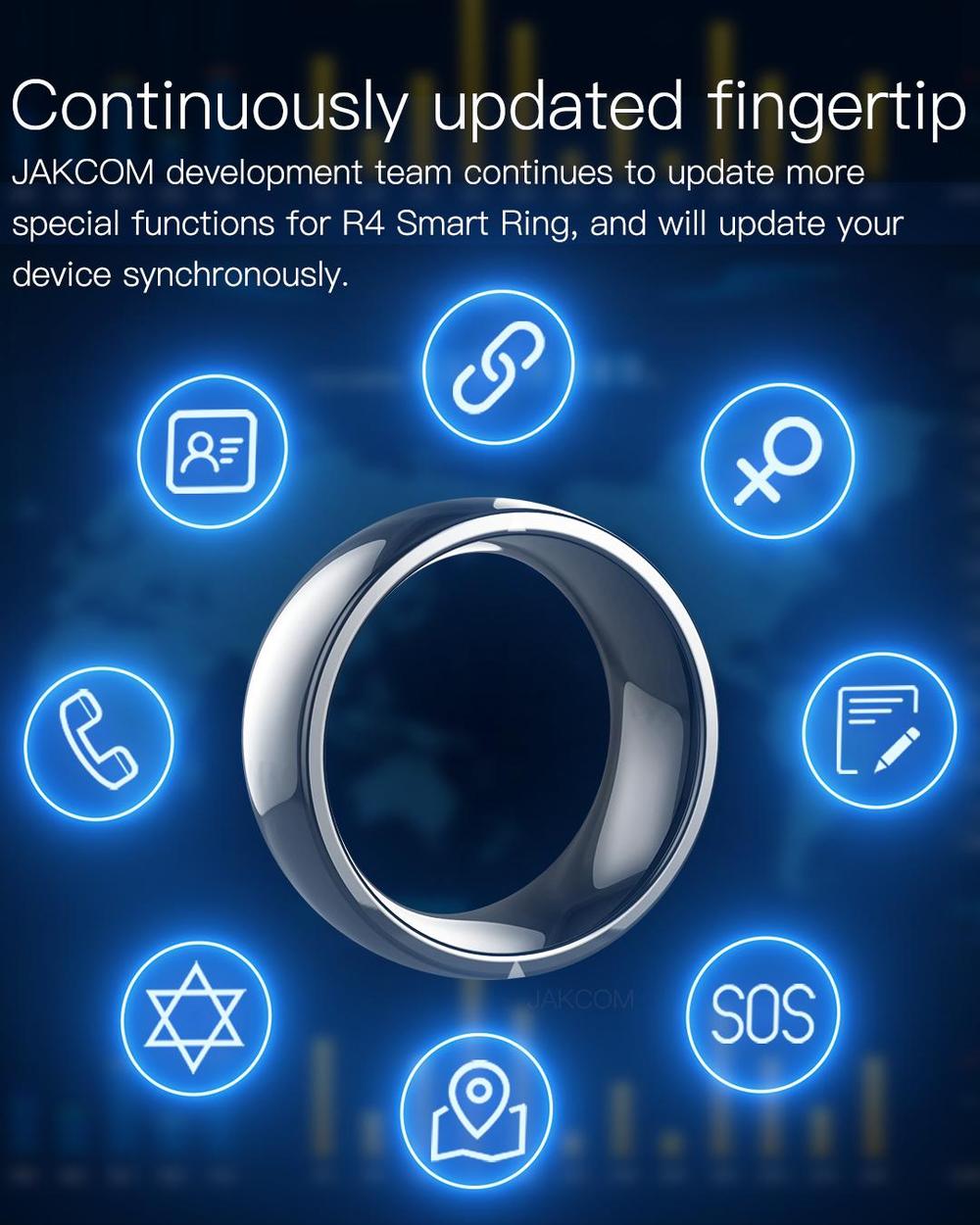 Jakcom R4 Smart Ring Waterdich - Smart Ring Nfc Pay recensie en prijs
