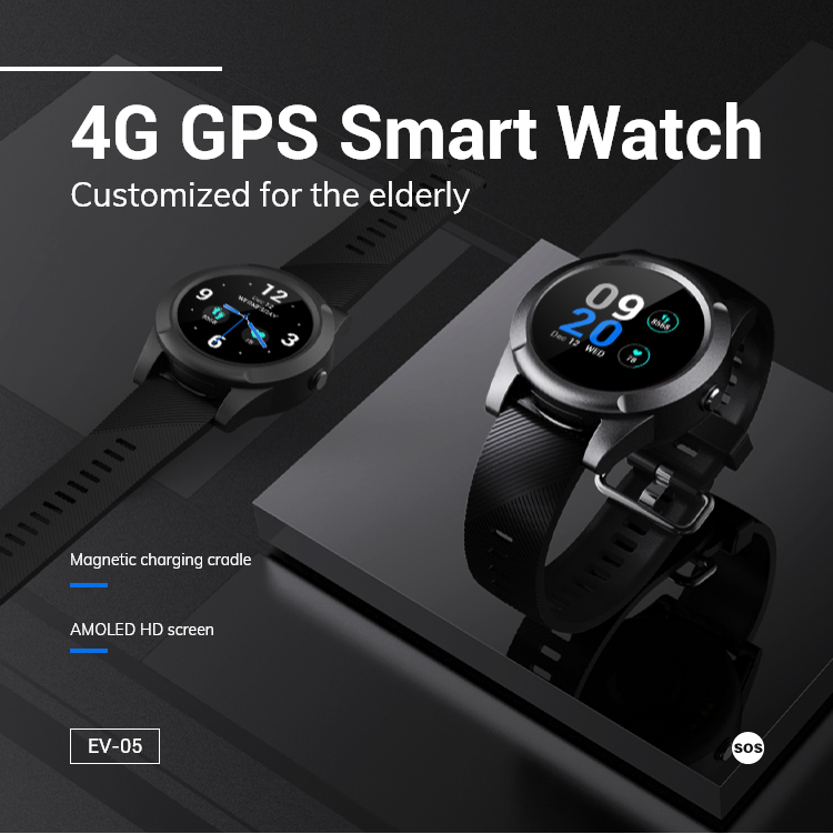 Senior GPS-tracking smartwatch - Fall Detection Watch recensie en prijs