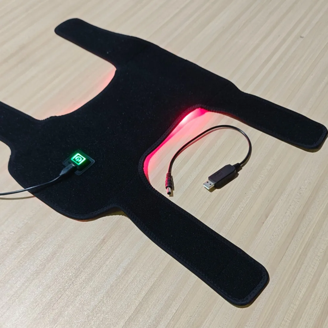 Slimme timer roodlichttherapie - Smart Knee Wrap recensie en prijs