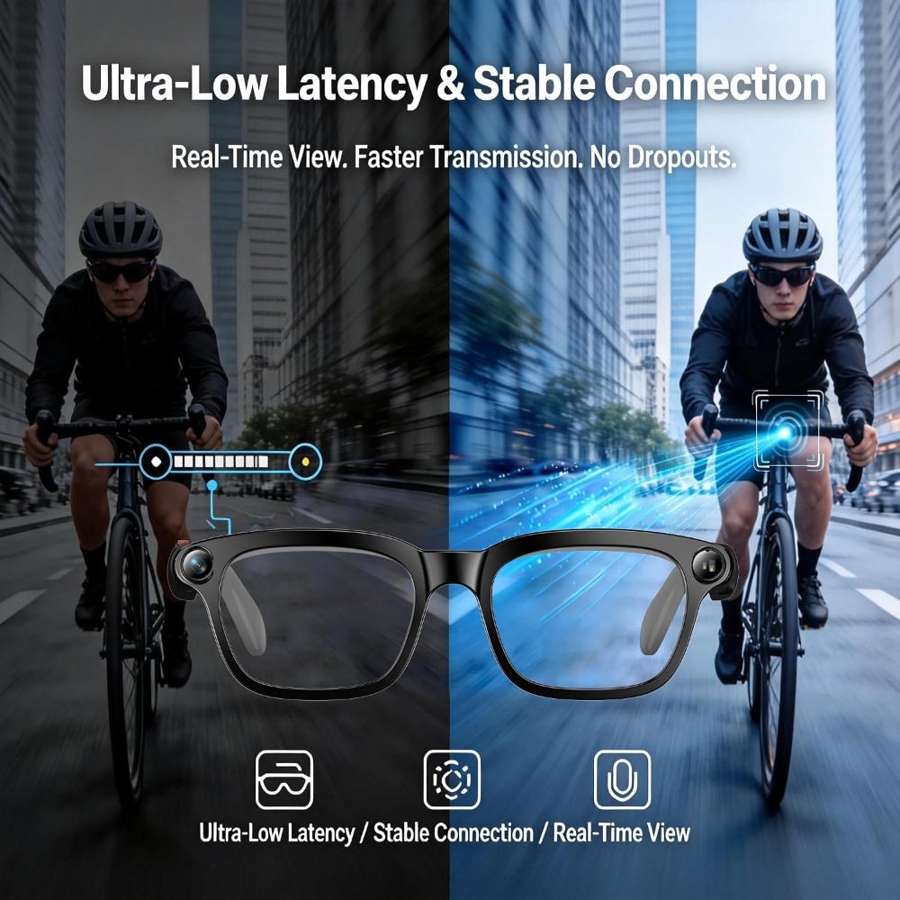 Slimme bril: 4K video, zonnebr - Smart Glasses Lens recensie en prijs