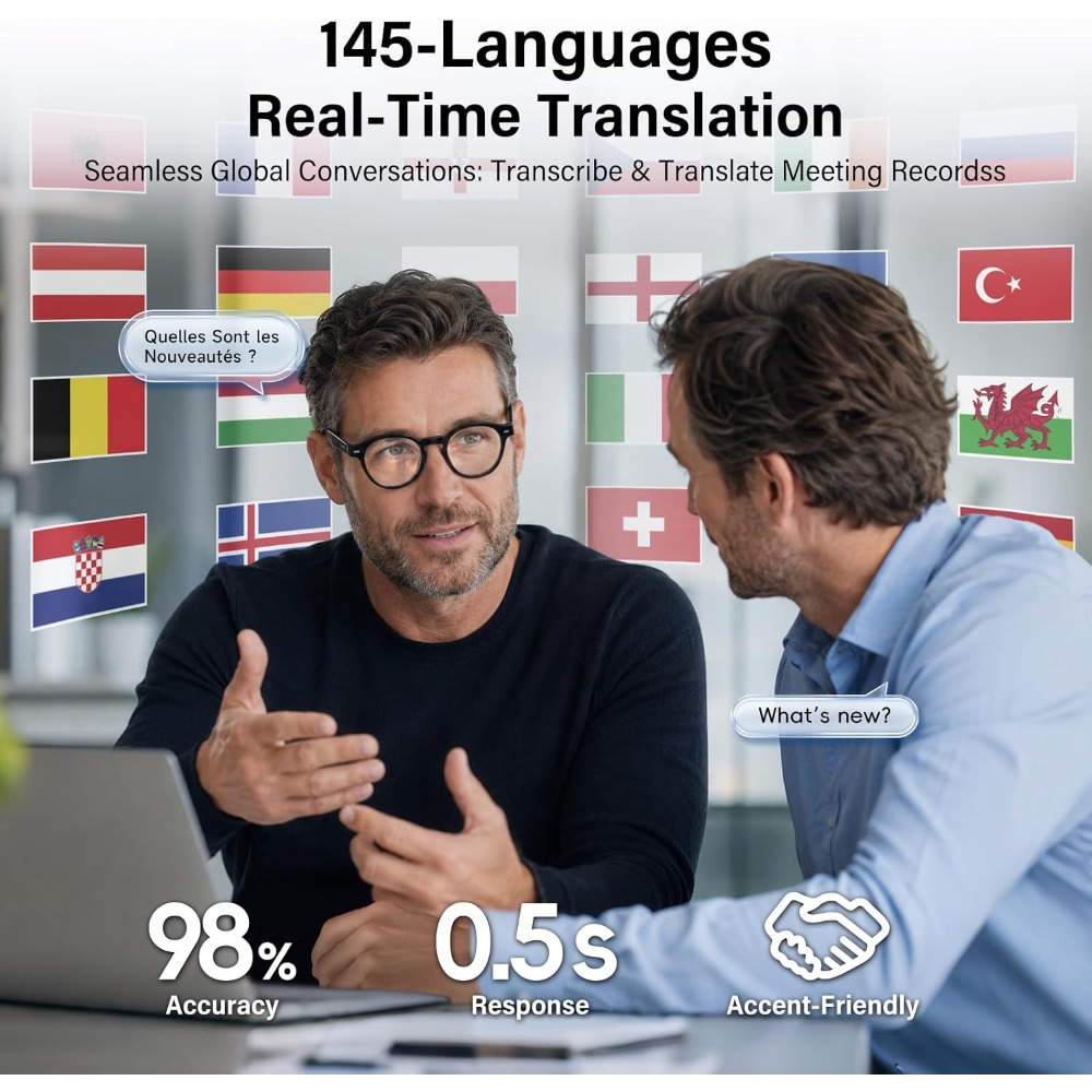 AI slimme bril met vertaling i - Smart Glasses Lens recensie en prijs