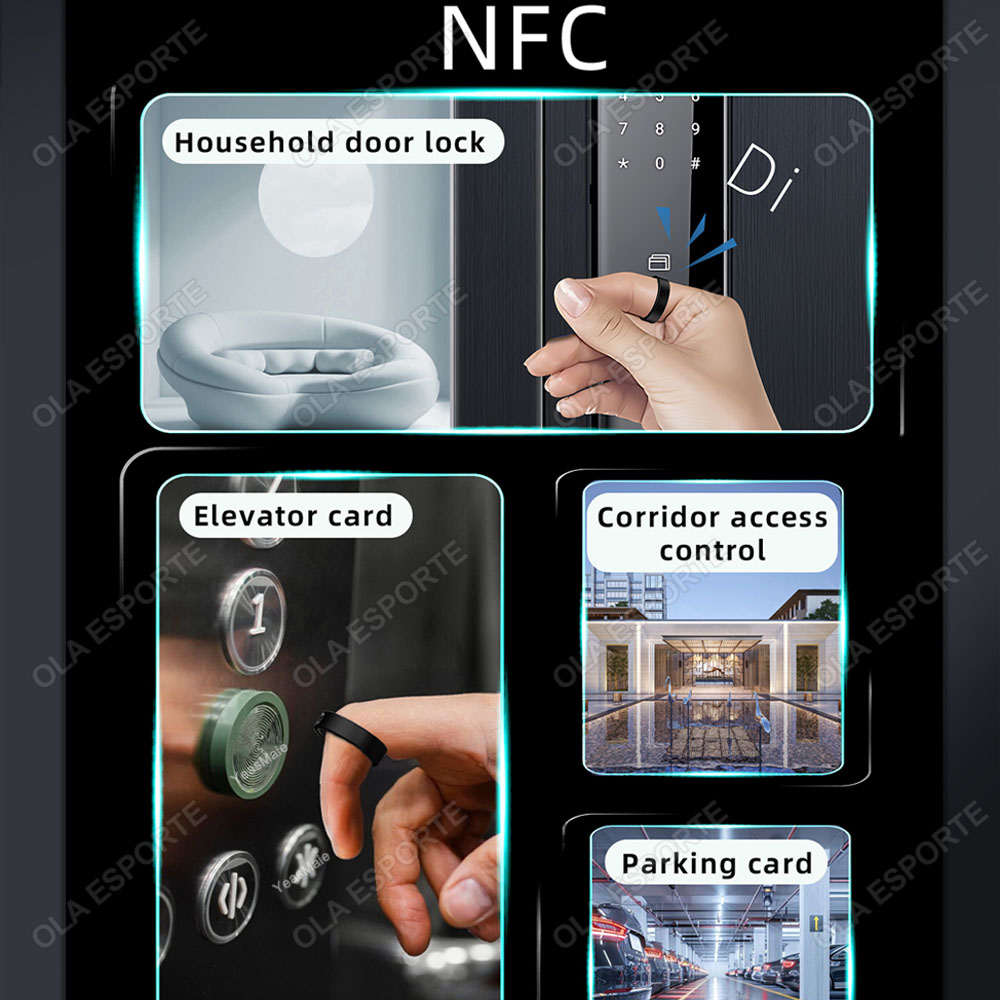 Nieuwe Smart Ring Mannen Vrouw - Smart Ring Nfc Pay recensie en prijs