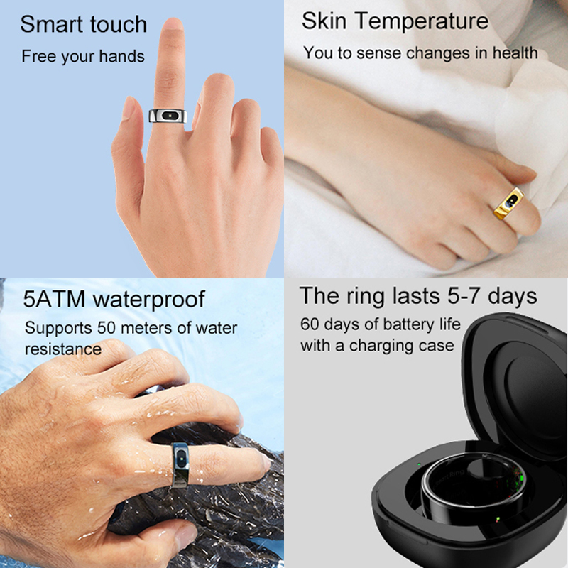 Slimme ring voor heren en dame - Temperature Ring Skin recensie en prijs