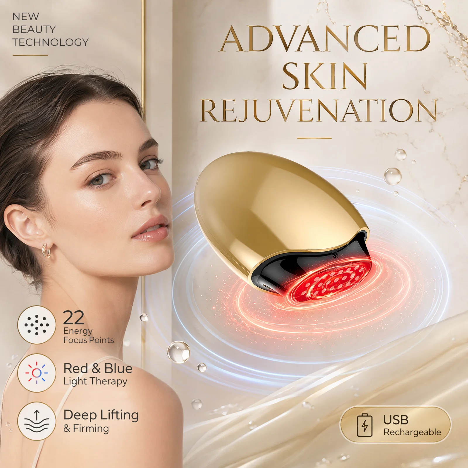 Collageen Schoonheidsapparaat  - Galvanic Skin Sensor recensie en prijs