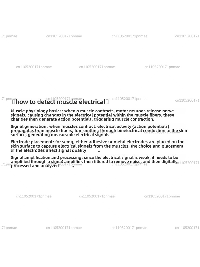 Droge elektrode SEMG-sensor EM - Muscle Sensor Emg recensie en prijs