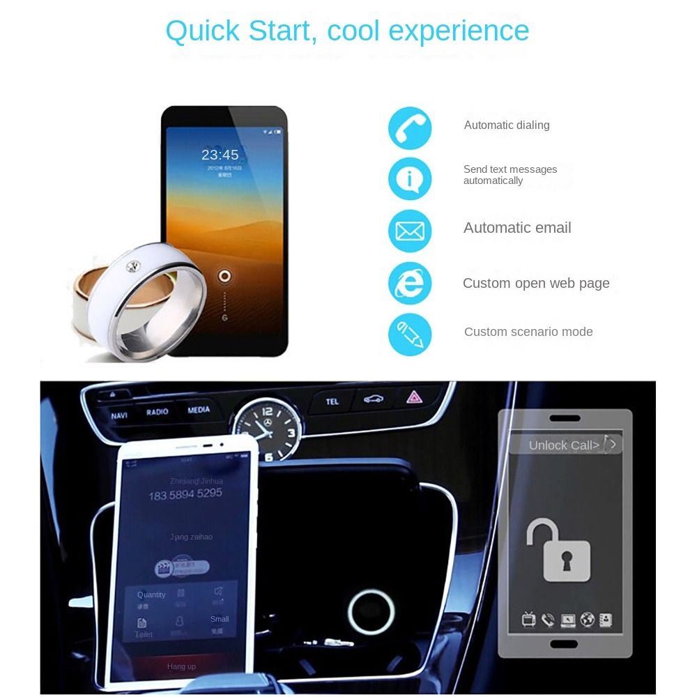 Multifunctionele Nfc Smart Rin - Smart Ring Nfc Pay recensie en prijs