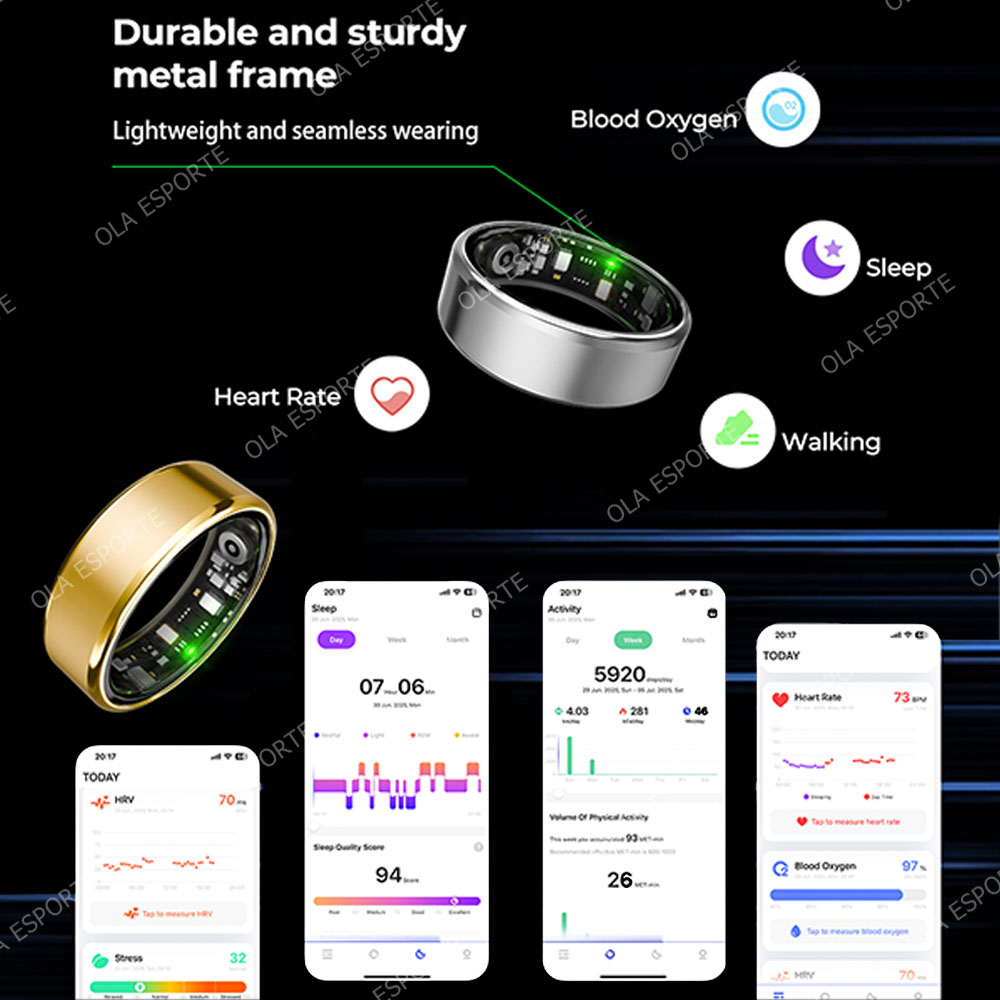 R09 Smart Ring Mannen Vrouwen  - Temperature Ring Skin recensie en prijs