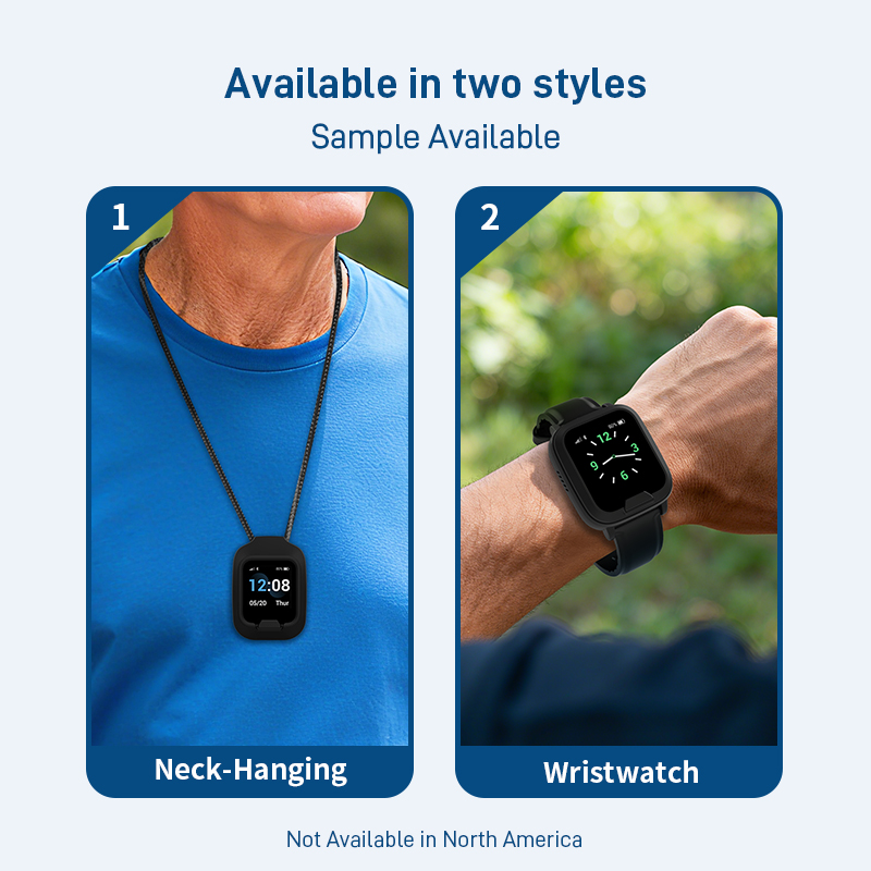 Smartwatch voor senioren met G - Fall Detection Watch recensie en prijs