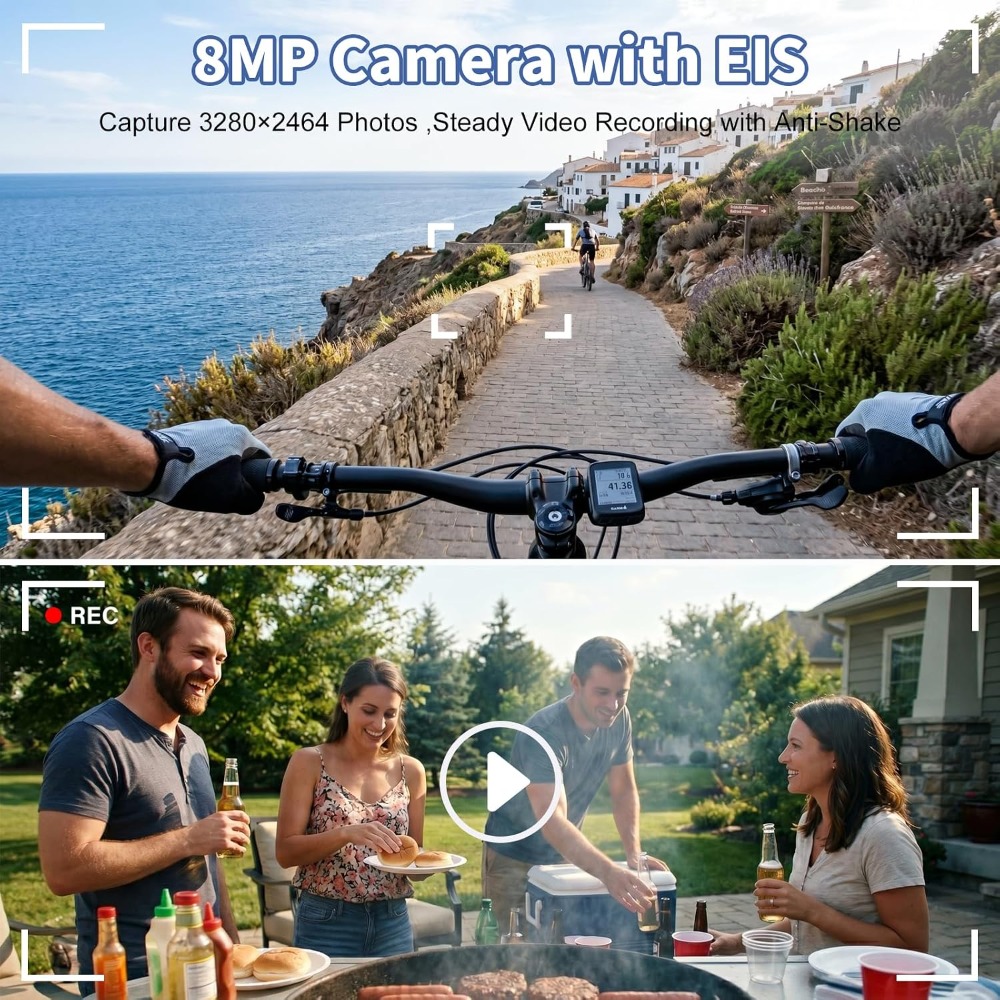Slimme bril met 8MP camera, 4K - Smart Glasses Lens recensie en prijs