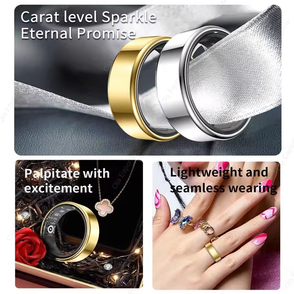 NIEUWE R09 Smart Ring Mannen V - Temperature Ring Skin recensie en prijs