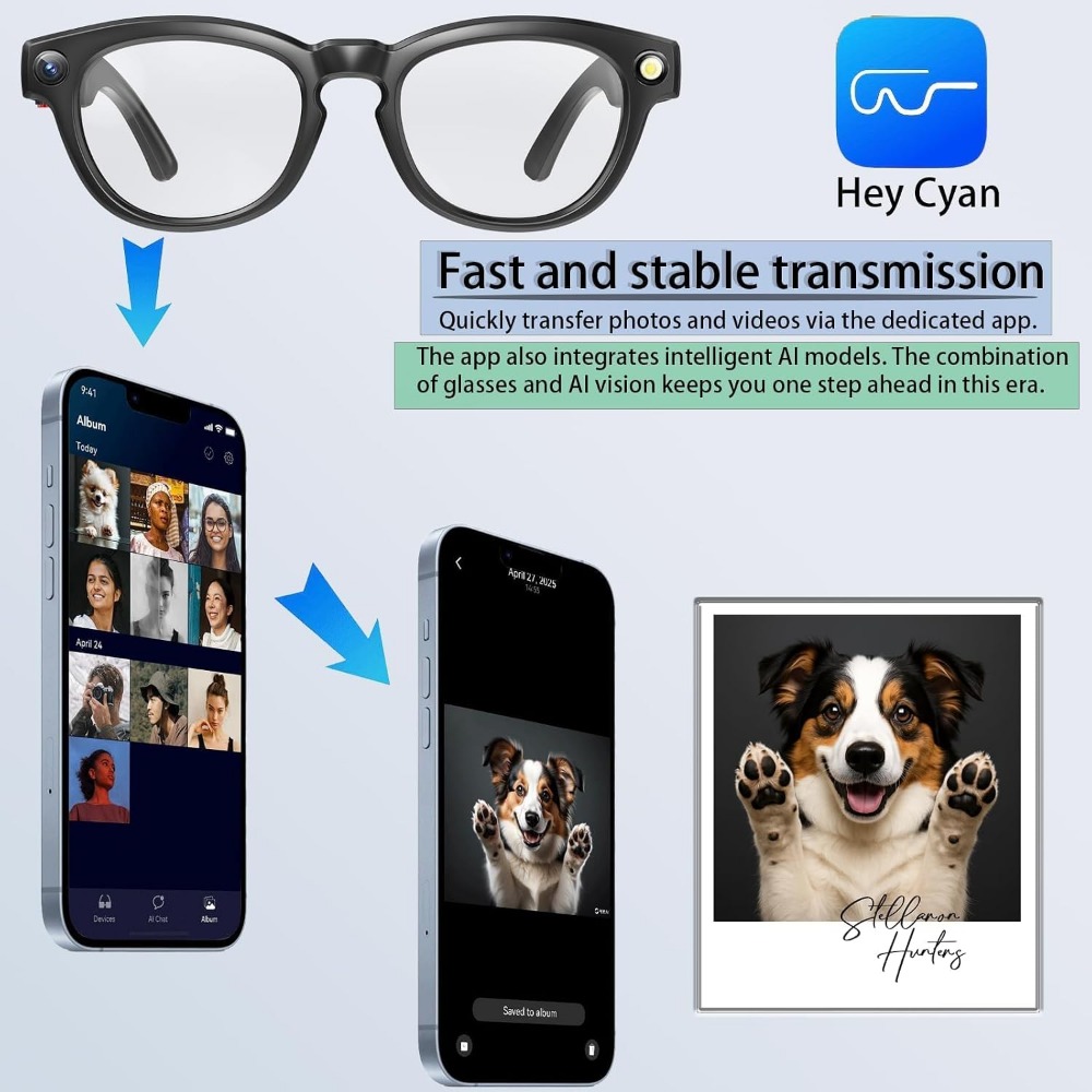 Slimme bril: 4K camera, Blueto - Smart Glasses Lens recensie en prijs