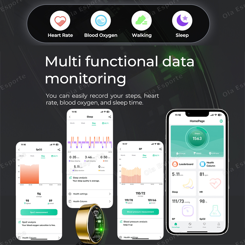 R09 Smart Ring Mannen Vrouwen  - Temperature Ring Skin recensie en prijs