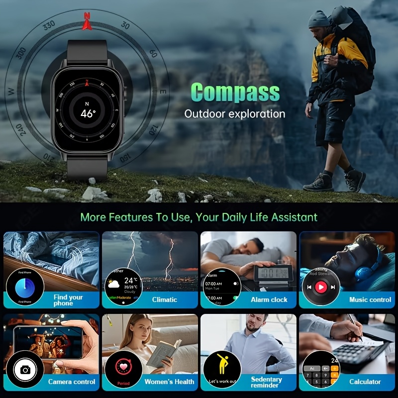 2025 GPS-positionering Smart W - Fall Detection Watch recensie en prijs