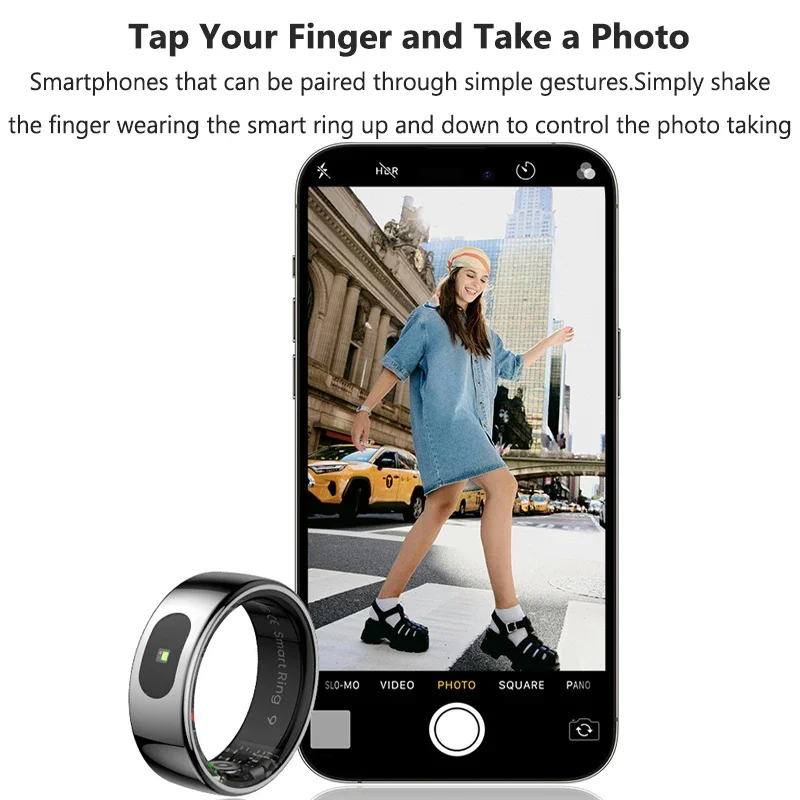R08 Smart Ring Mannen Vrouwen  - Temperature Ring Skin recensie en prijs