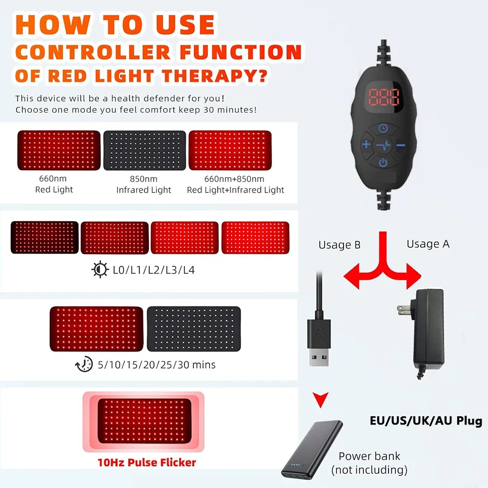120 LED's led 660 nm en 850 nm - Galvanic Skin Sensor recensie en prijs