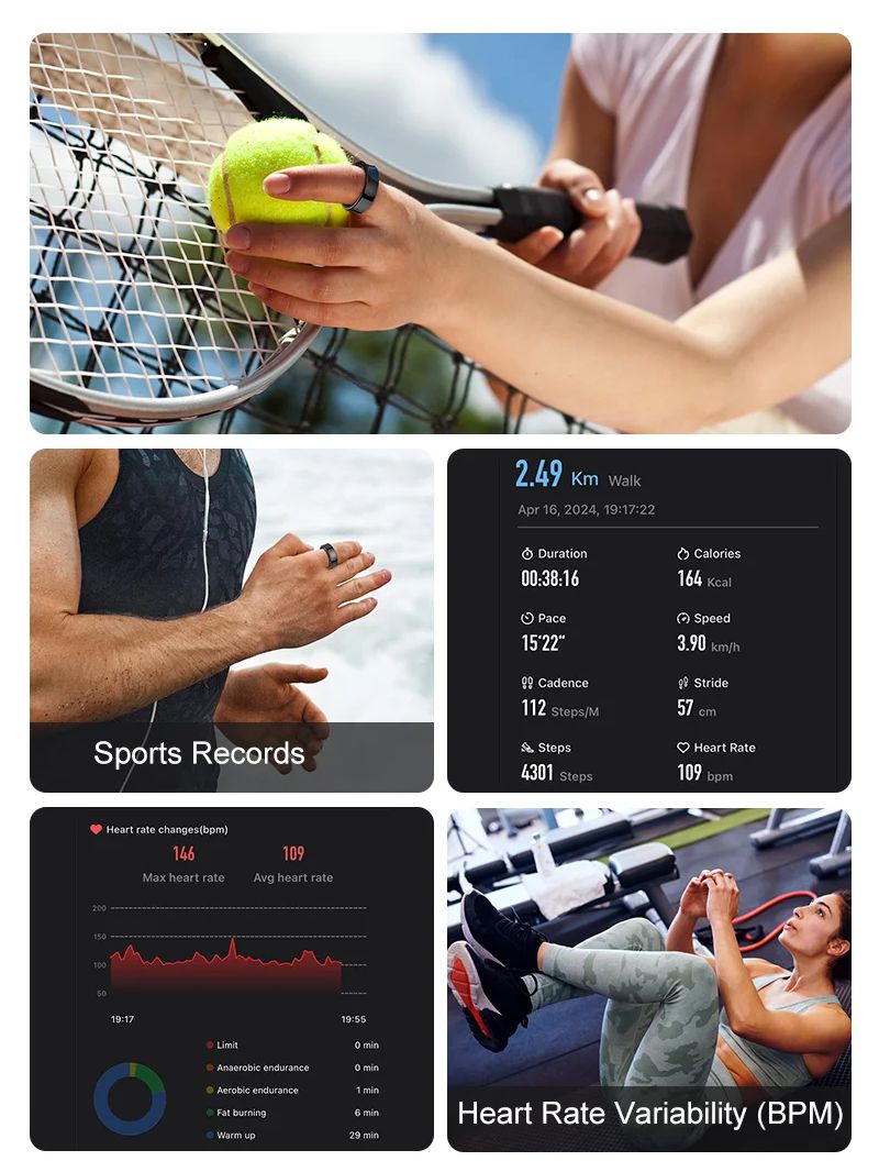 Nieuwe Smart Ring R09 Gezondhe - Temperature Ring Skin recensie en prijs
